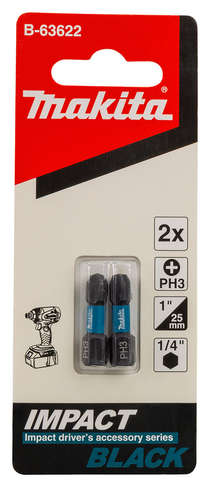 B-63622 Bit PH3 Impact Black