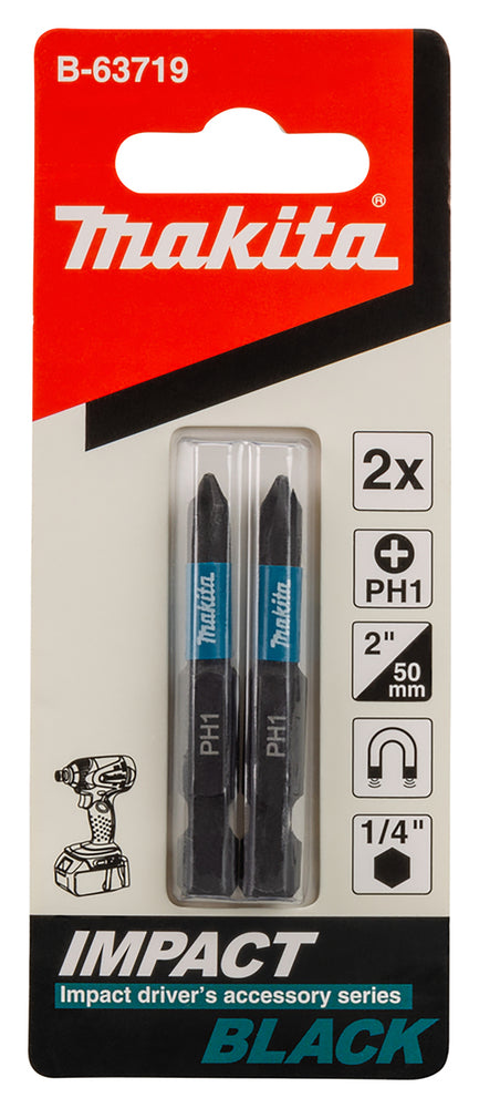 B-63719 Bit PH1 Impact Black