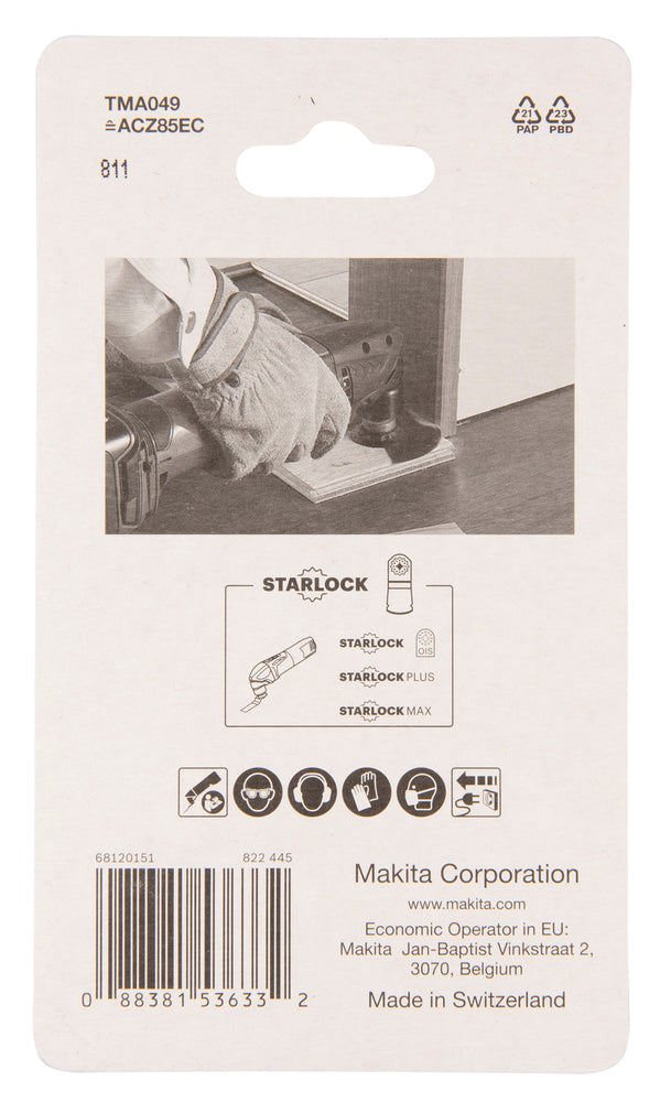 B-64836 Segmentsägeblatt TMA049
