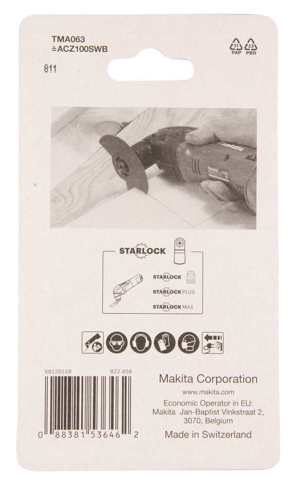 B-64967 Segmentsägeblatt TMA063
