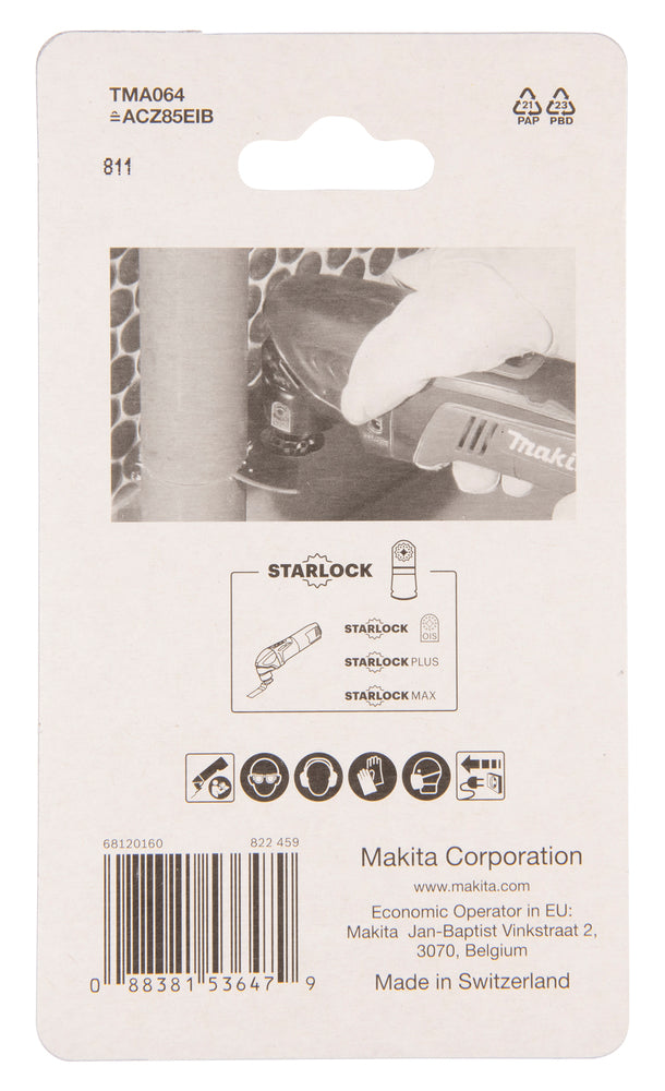 B-64973 Segmentsägeblatt TMA064