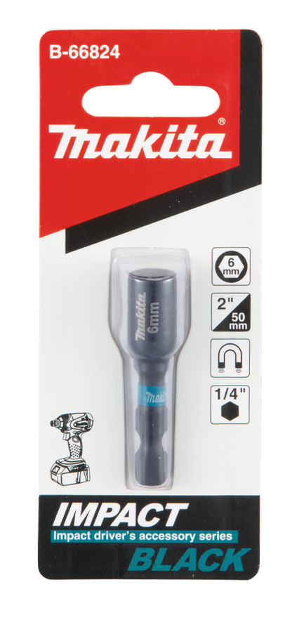 B-66824 Steckschlüssel 6mm Impact Black