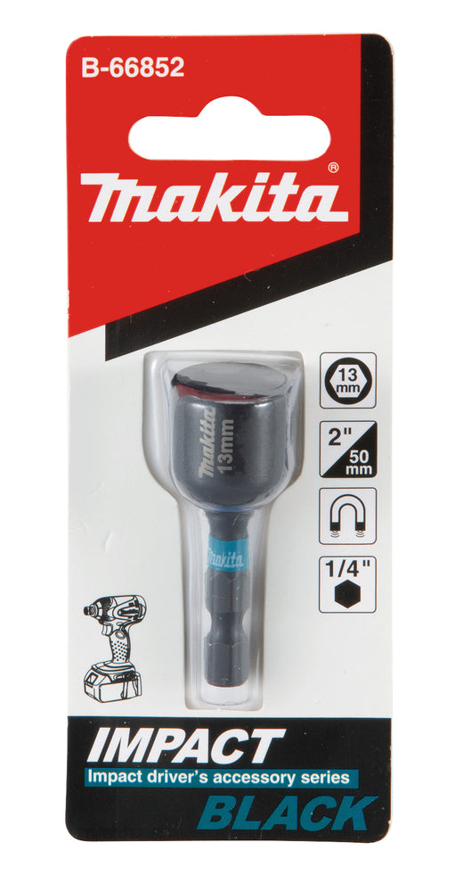 B-66852 Steckschlüssel 13mm Impact Black