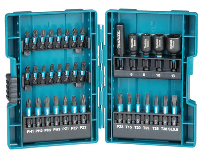 B-66880 Bit-Set 35-tlg. Impact Black