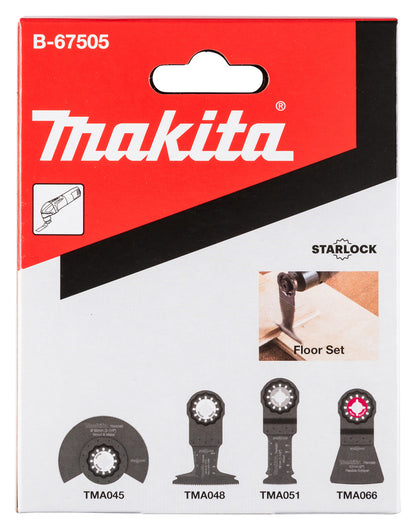 B-67505 Multifunktionswerkzeug-Set 4-tlg. Fußboden Starlock