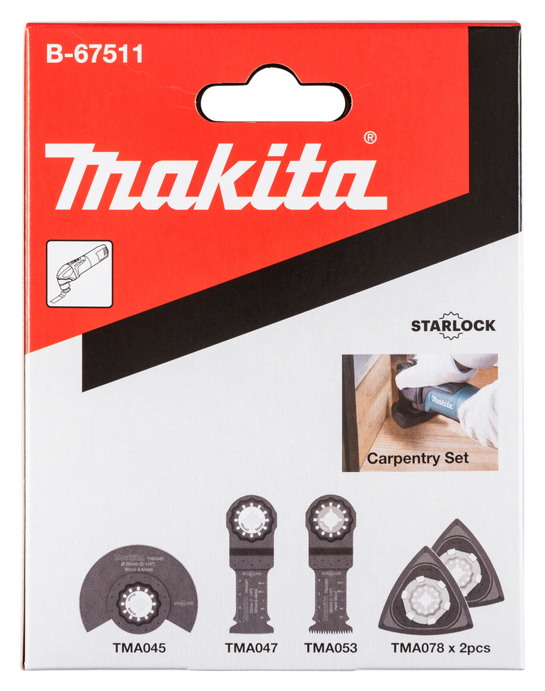 B-67511 Multifunktionswerkzeug-Set 5-tlg. Schreiner Starlock