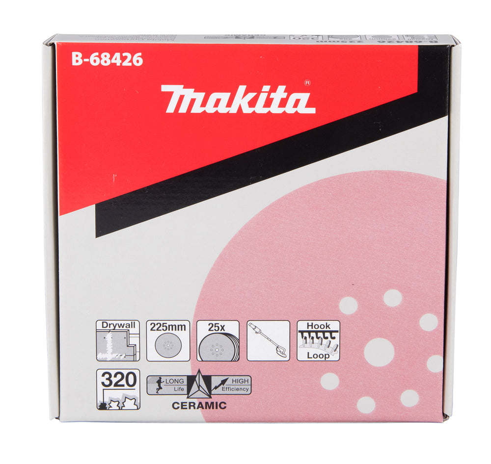 B-68426 Schleifpapier C320 225mm Klett