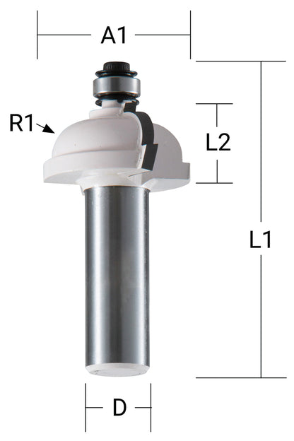 D-09569 Fräser Profil 6mm