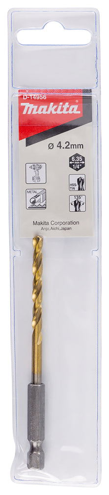 D-14956 HSS TiN Metallbohrer