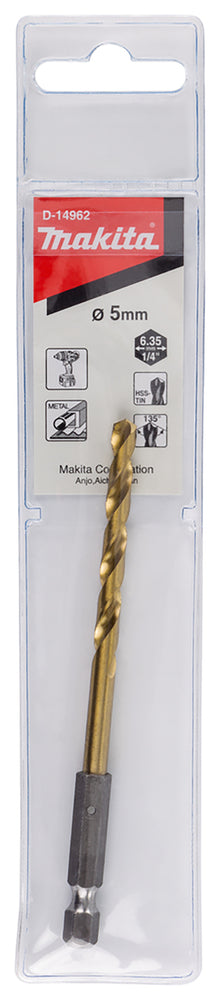 D-14962 HSS TiN Metallbohrer