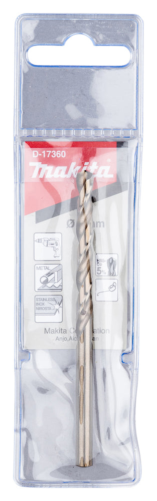 D-17360 HSS Co Metallbohrer