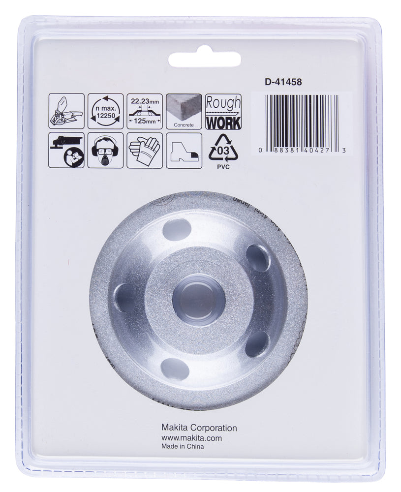 D-41458 Diamantschleiftopf grob 125mm