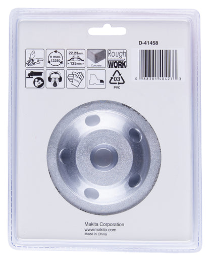 D-41458 Diamantschleiftopf grob 125mm