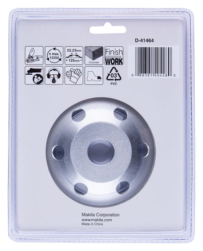 Schleiftopf 125mm fein   D-41464
