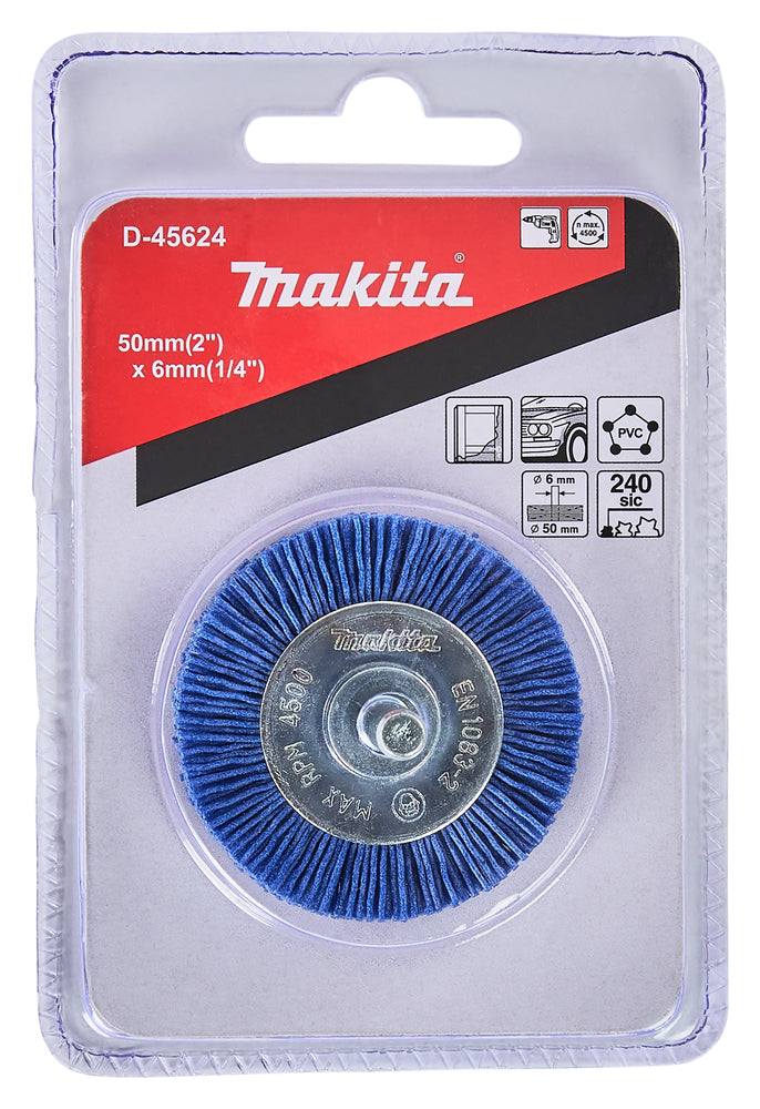 D-45624 Rundbürste 50mm Nylon fein