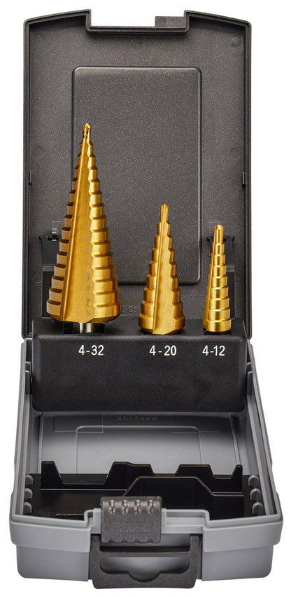 D-46573 HSS Titan Stufenbohrer-Set