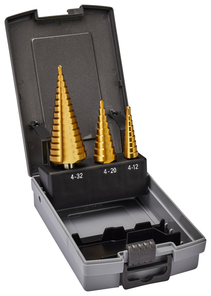 D-46573 HSS Titan Stufenbohrer-Set