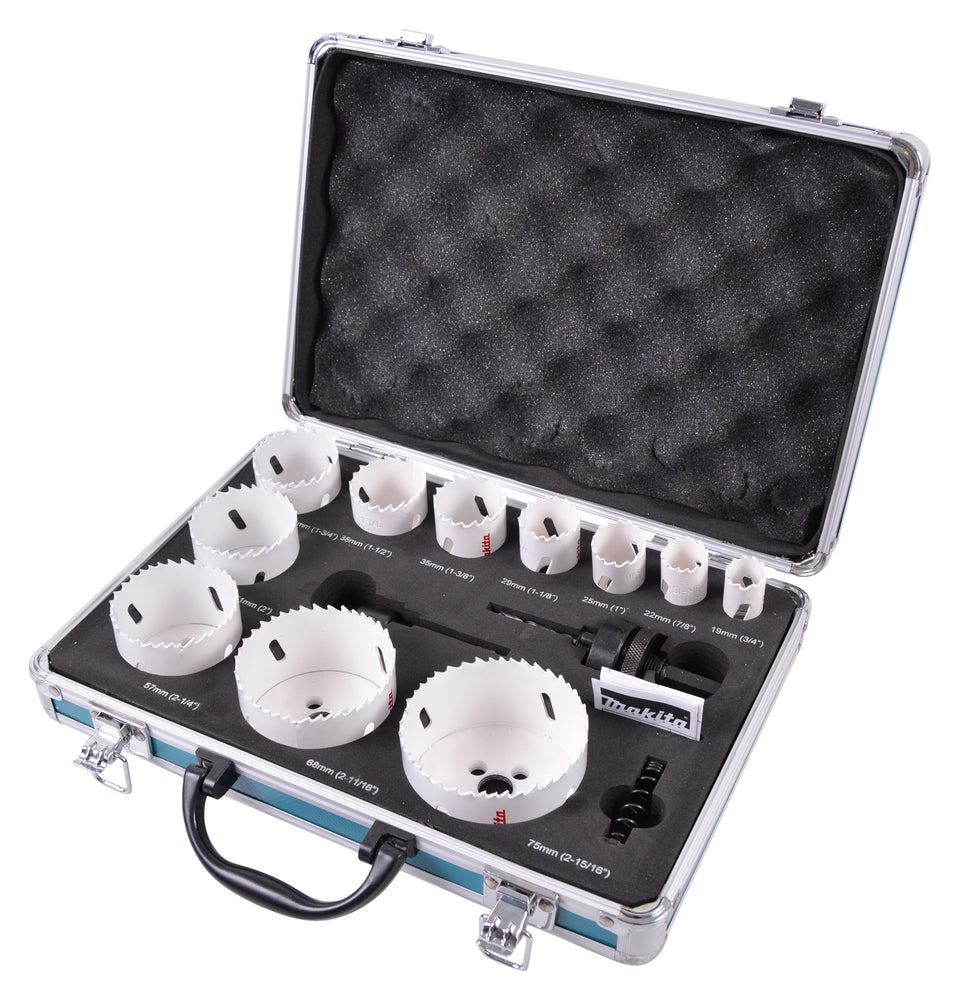 D-47298 Lochsägen-Set Sanitär 14-teilig HSS-BiM