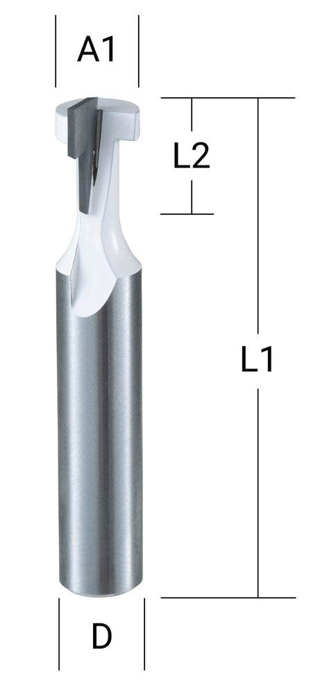 T-Nutfräser 9,5 mm    D-48907