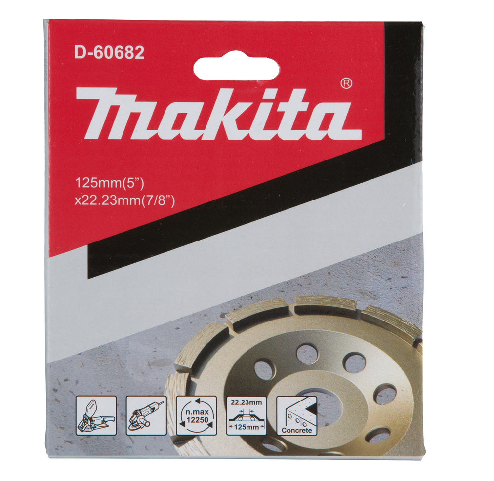 D-60682 Schleiftopf 125 mm grob