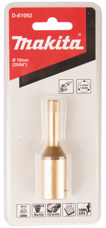 Diamant-Hohlbohrkrone 10 mm   D-61092