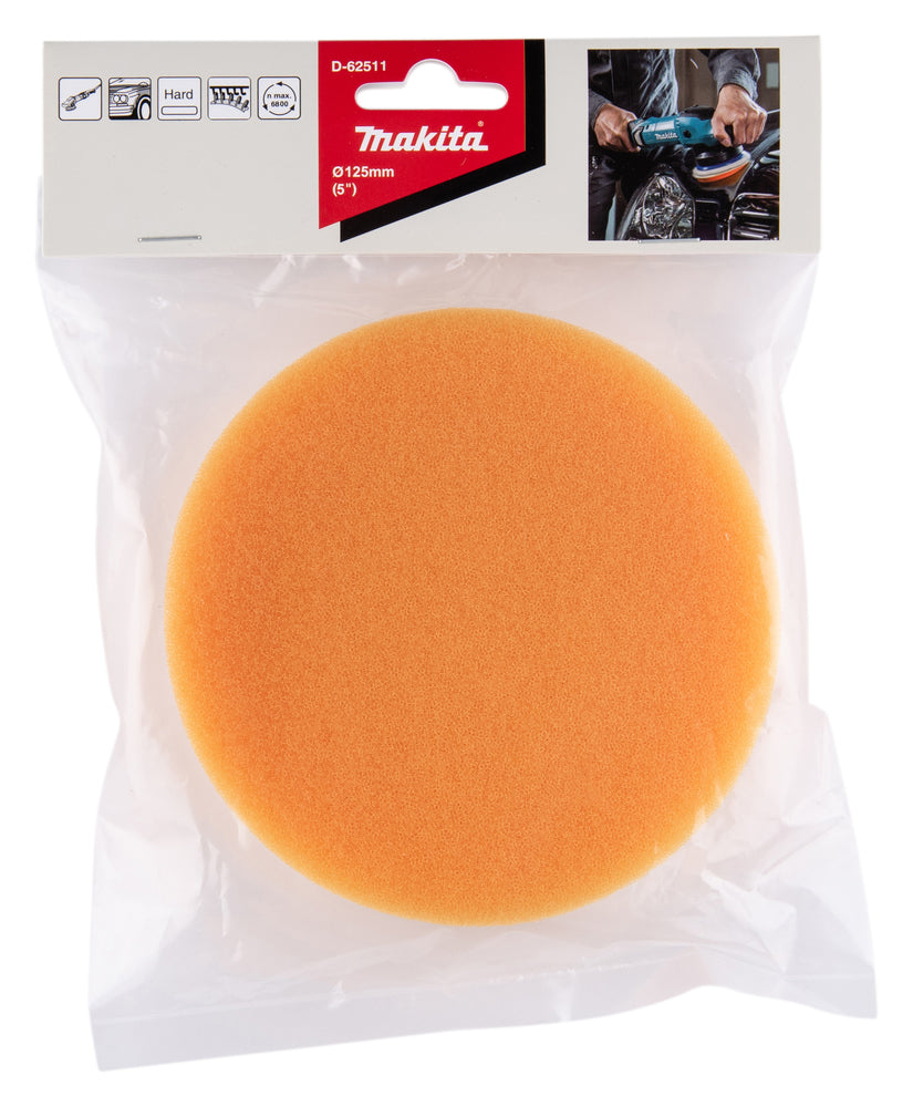 D-62511 Polierpad orange Ø 125 mm