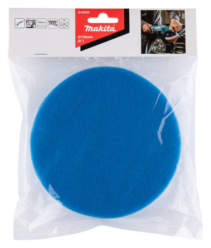 D-62555 Polierpad blau Ø 150 mm