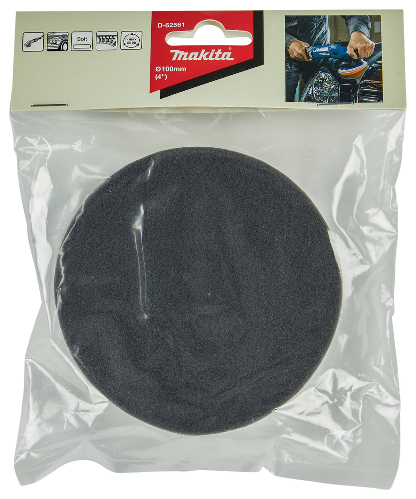 D-62561 Polierpad schwarz Ø 100 mm