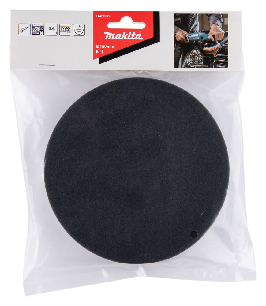 D-62583 Polierpad schwarz Ø 150 mm