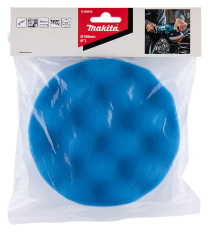 D-62642 Polierpad blau Ø 150 mm