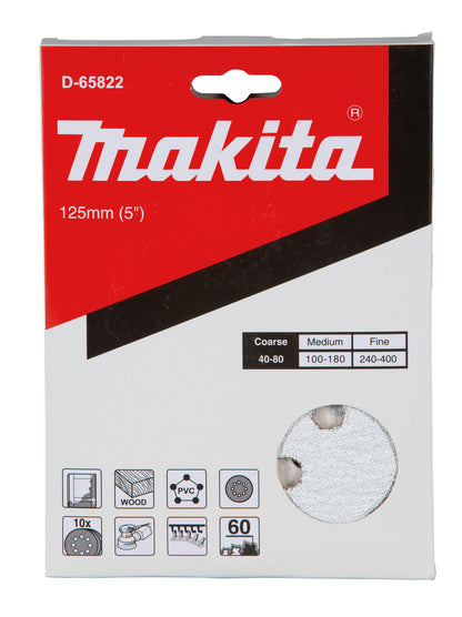 D-65822 Schleifscheibe P60 125mm Klett