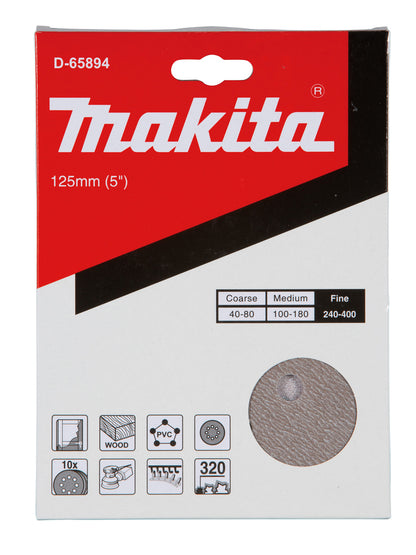 D-65894 Schleifscheibe P320 125mm Klett