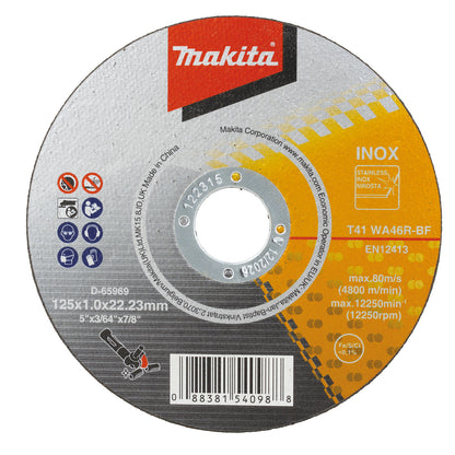 Trennscheibe INOX 125x1,0mm 50Stk.