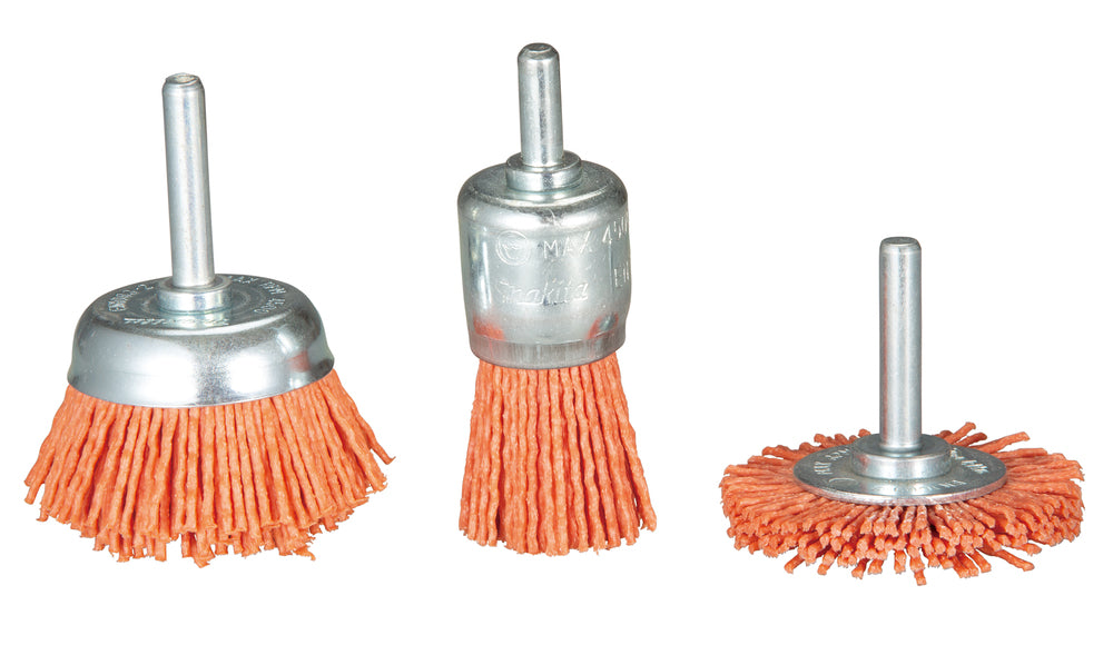 Nylonbürsten-Set grob 3-tlg.