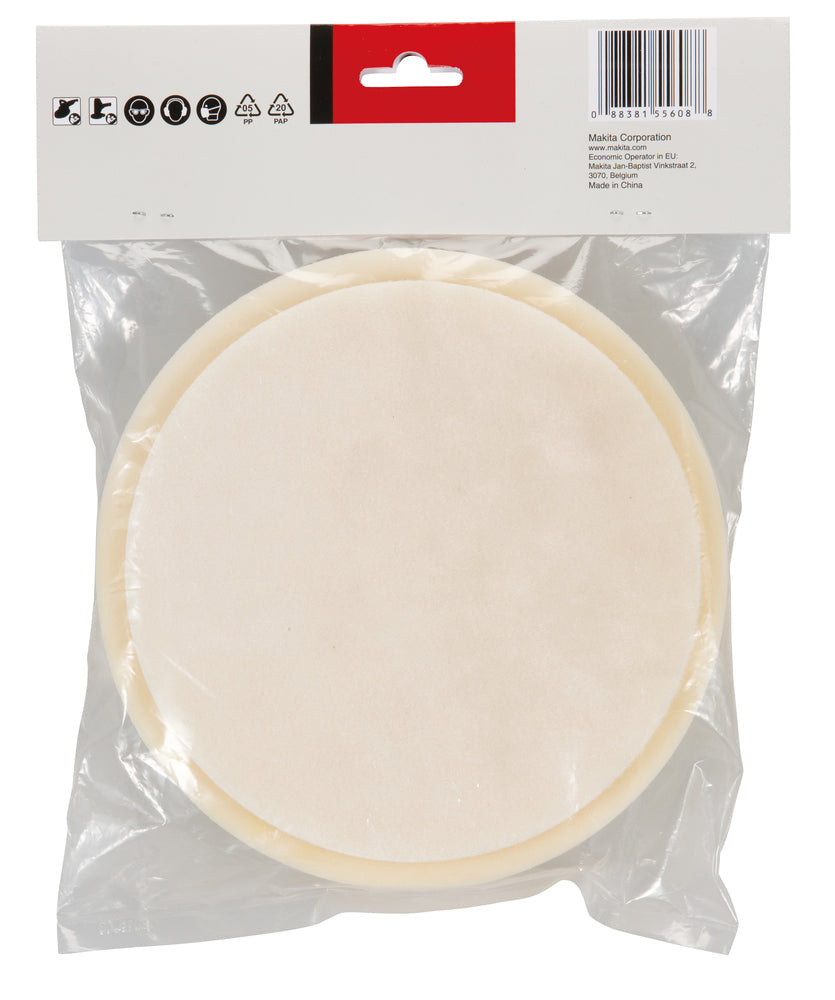 D-70792 Polierpad weiß Ø 190 mm 