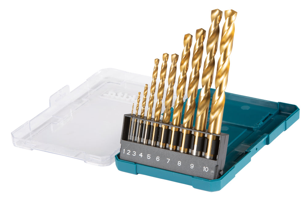 D-72849 Metallbohrer-Set HSS-TiN