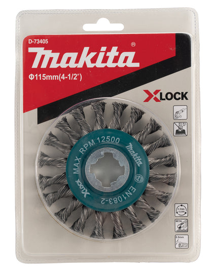 Rundbürste 115mm X-LOCK   D-73405