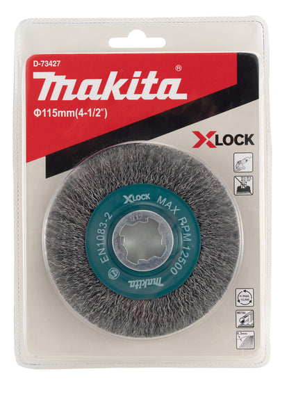 Rundbürste 115mm X-LOCK   D-73405