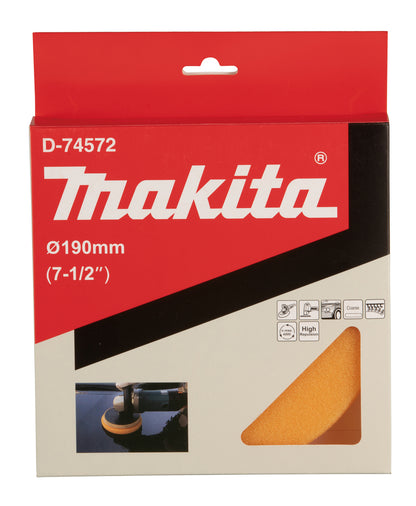 D-74572 Polierpad orange Ø 190 mm