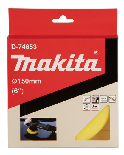 D-74653 Polierpad gelb Ø 150 mm