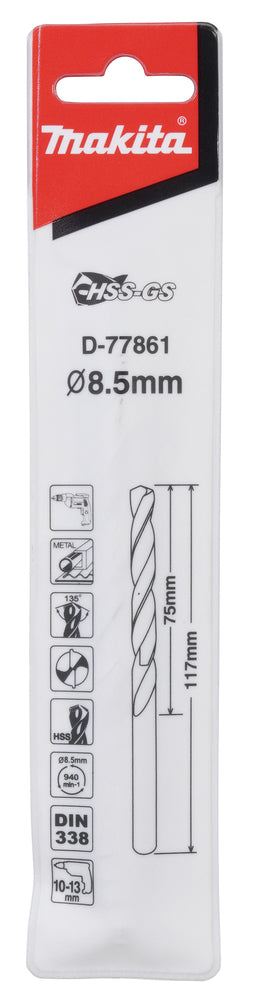 Bohrer 8,5mm HSS-GS