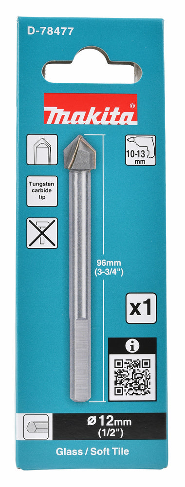 Glas-/ Fliesenbohrer 12x96 mm