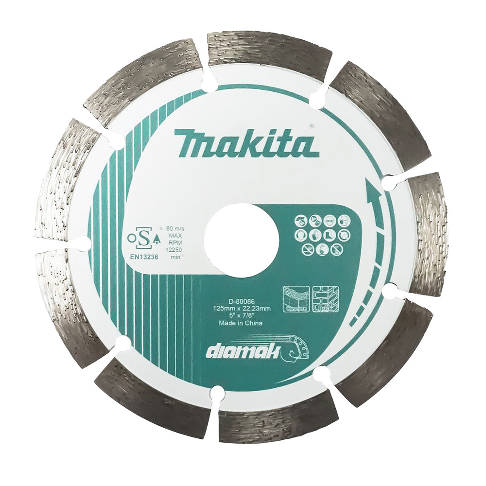 D-80086 Diamak 125mm Diamanttrennscheibe