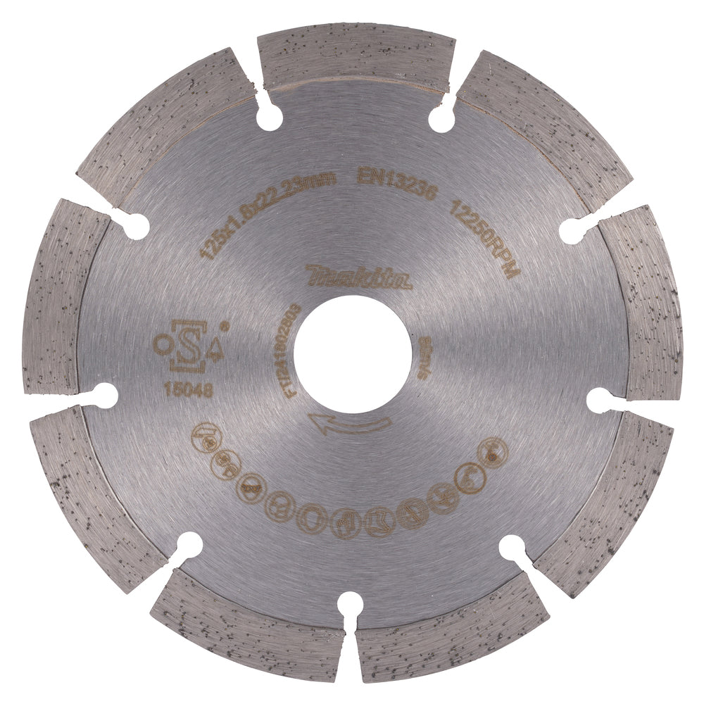 D-80086 Diamak 125mm Diamanttrennscheibe