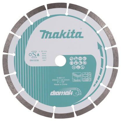 Diamak 230mm Diamanttrennscheibe