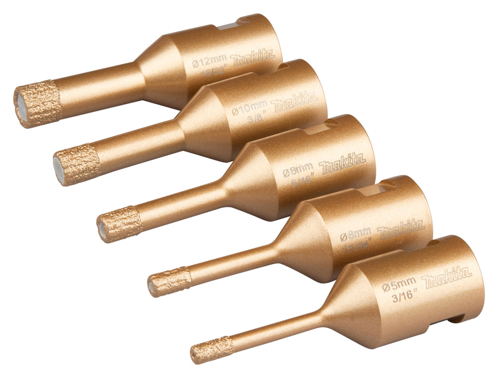 Diamant-Hohlbohrkornen-Set M14 5-tlg.