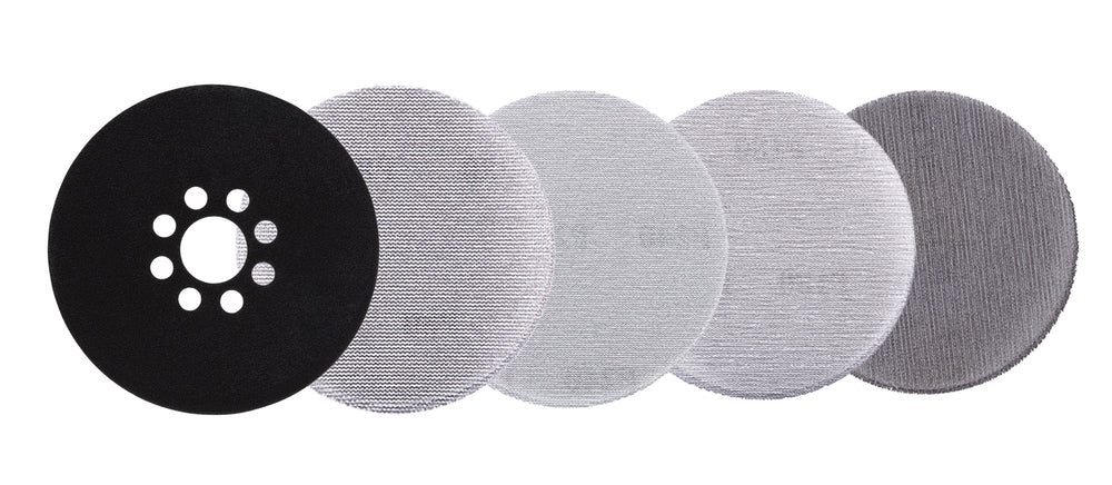 Netzschleifmittel-Set 225mm 21-tlg.