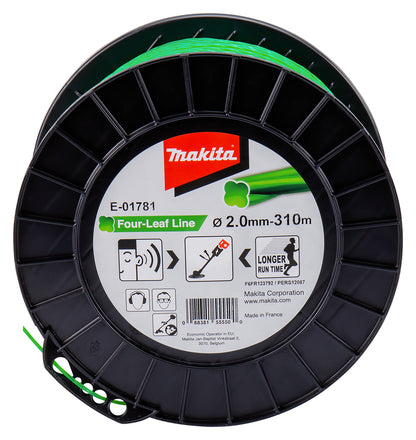 E-01781 Mähfaden Four-Leaf 2,0mm x 310m