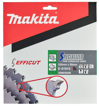 E-01915 Sägeblatt 235x2,2x30, 24Z EFFICUT