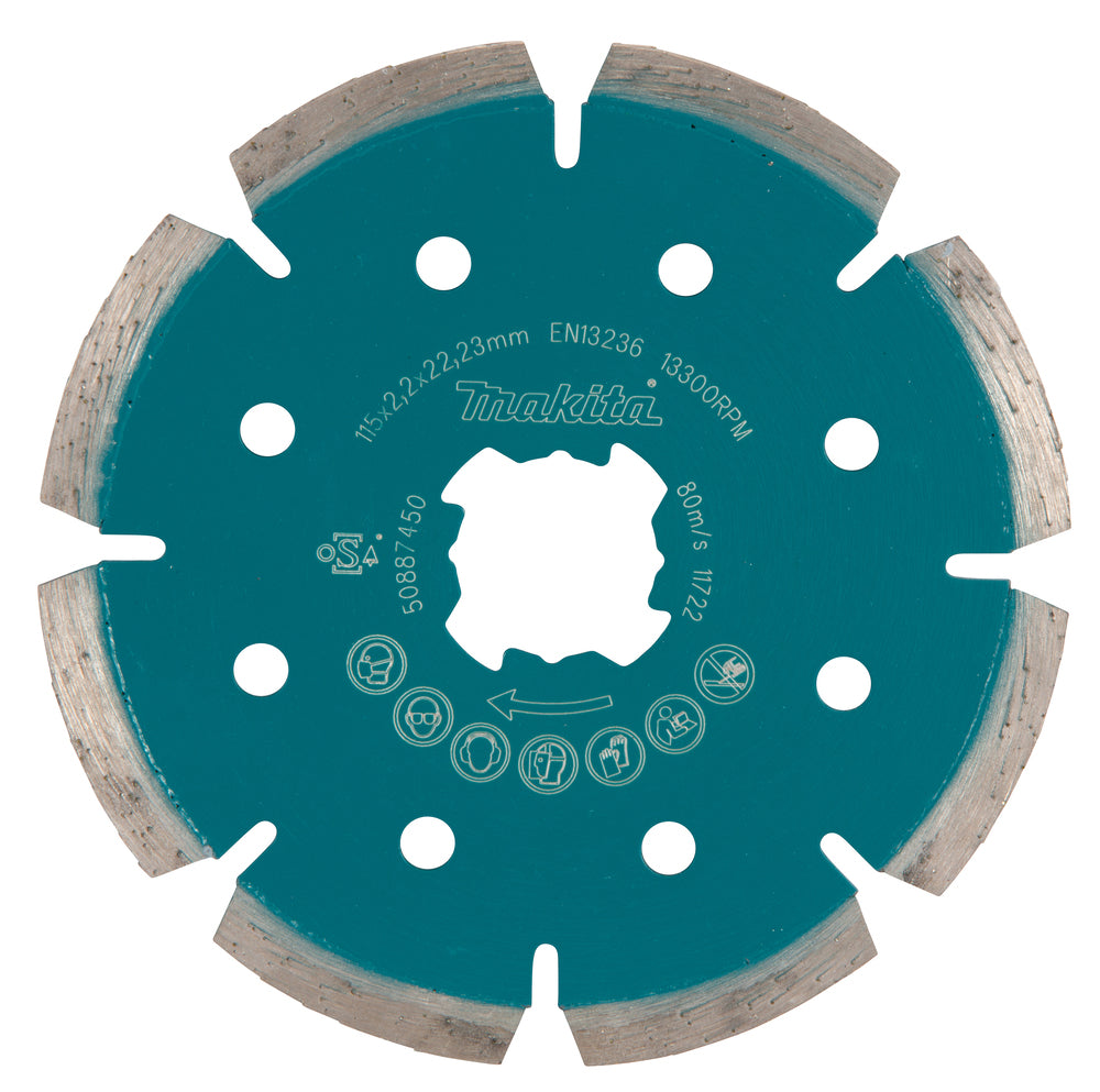 E-02060 Diamanttrennscheibe X-LOCK 115mm